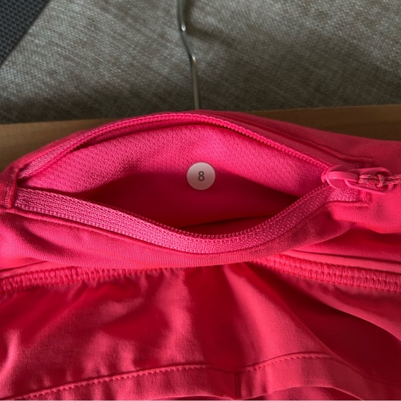 Lululemon Hot Pink Speed Up Shorts Size 8 - Picture 6 of 7